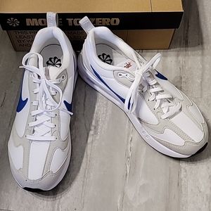 Nike Air Max Dawn White/Game Royal - Light Bone 6 1/2 Youth